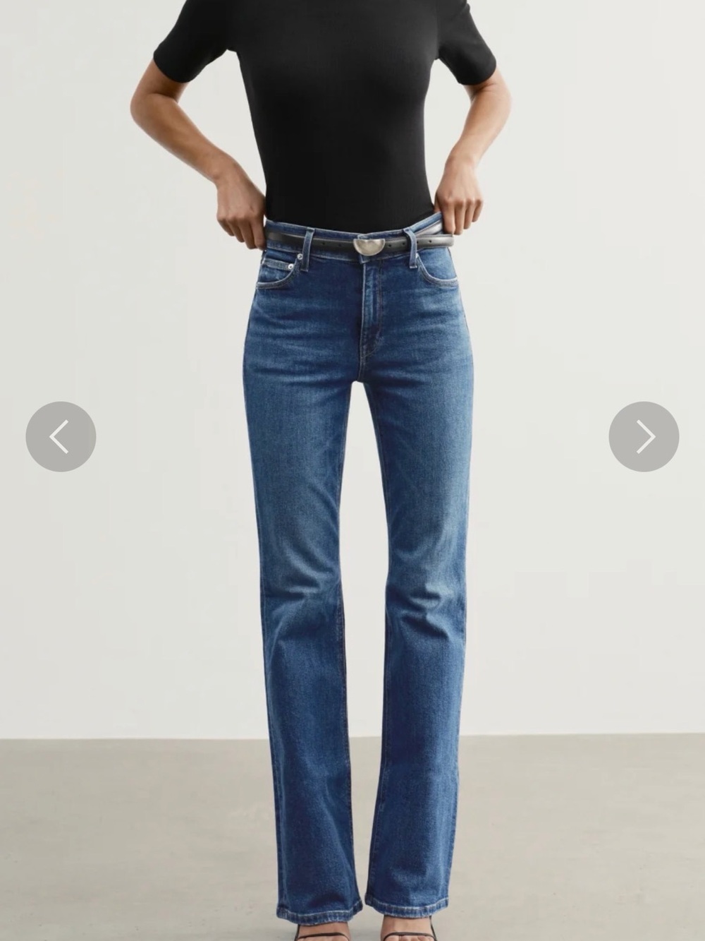 AYR The Ray flare jeans in sophomore NWT